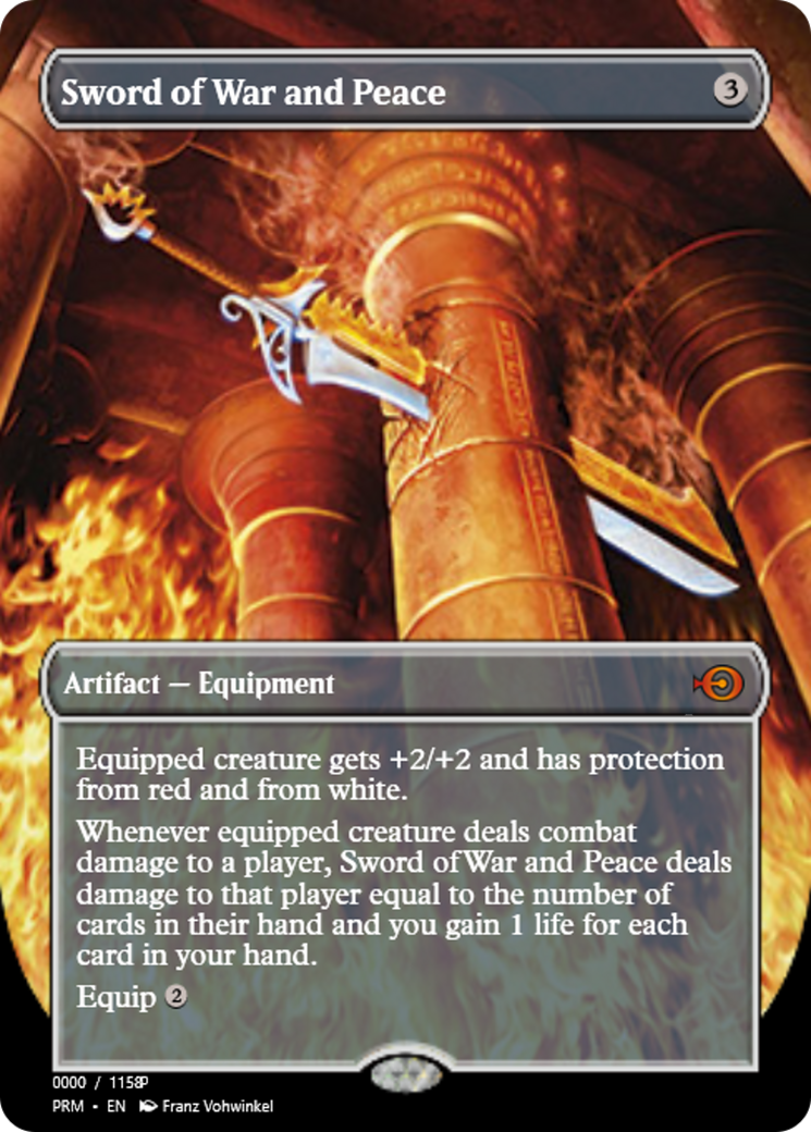 Sword of War and Peace (PRM-82846) - Magic Online Promos