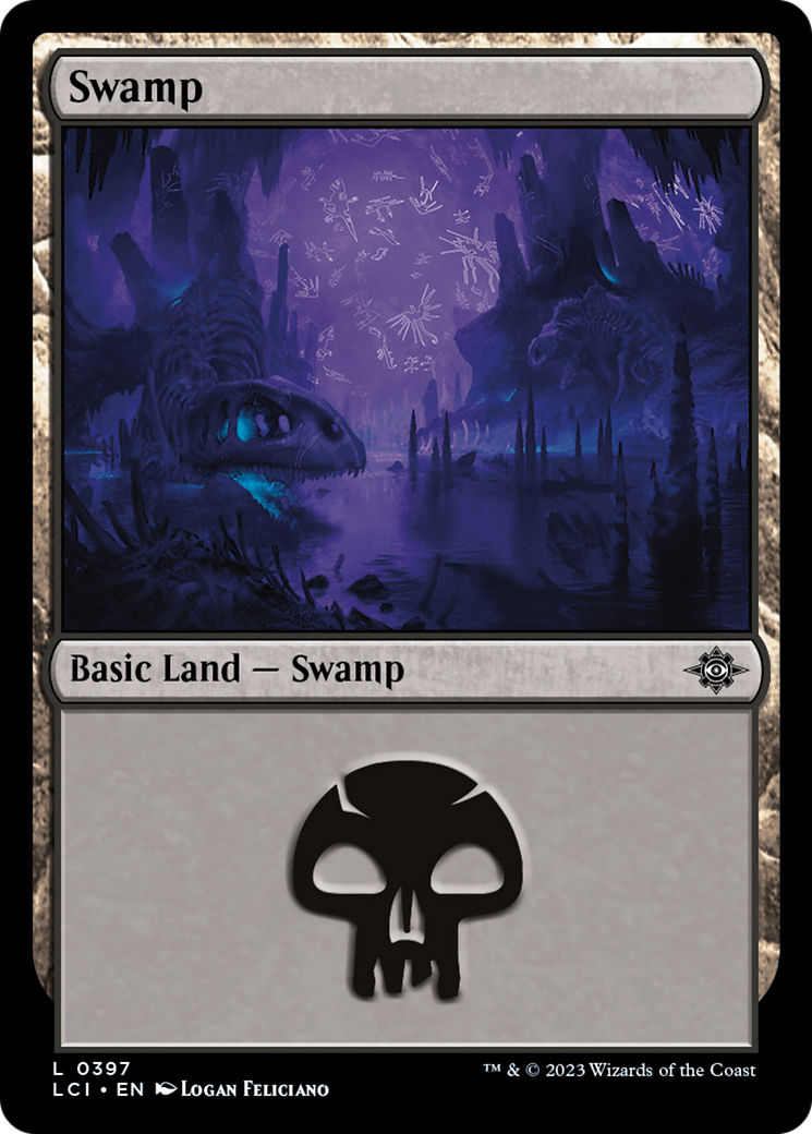 Swamp (V.1)⁣ - The Lost Caverns of Ixalan: Extras⁣ (Land)⁣ [397]