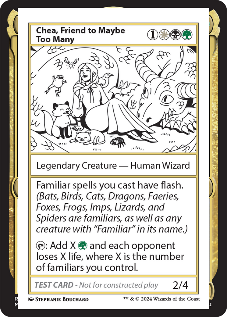 Chea, Friend to Maybe Too Many (MB2PC-591) - Mystery Booster 2