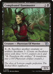 Compleated Huntmaster⁣ - March of the Machine⁣ (Uncommon)⁣ [96]