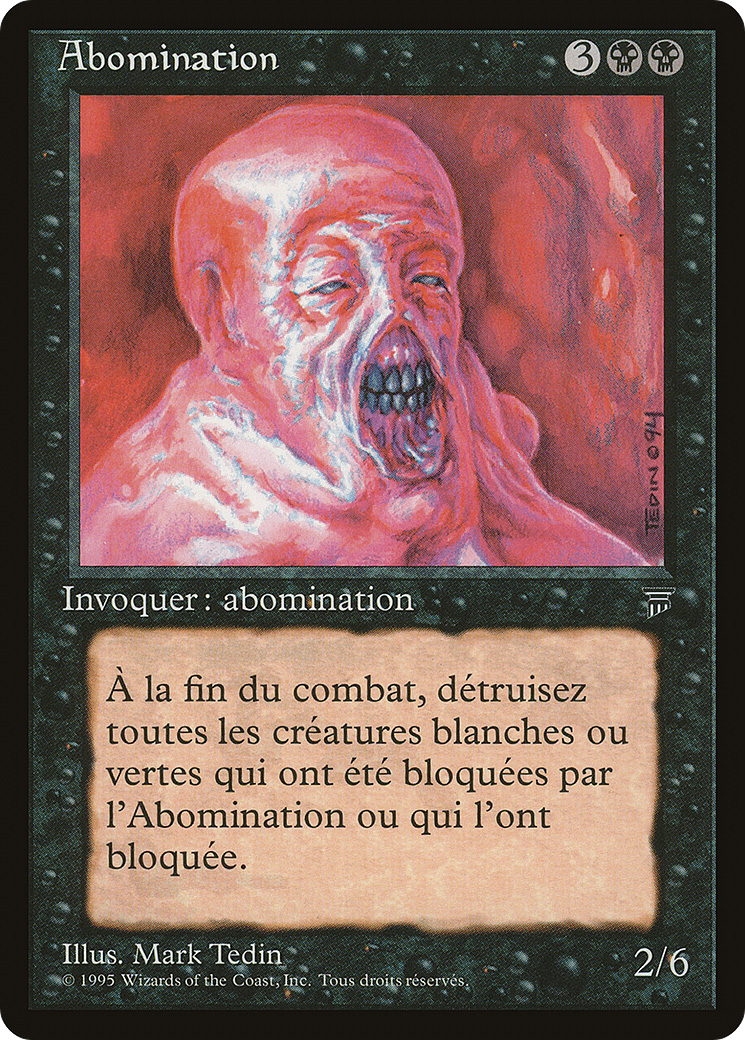 Abomination (French) (REN-046) - Renaissance