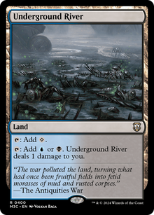 Underground River⁣ - Commander: Modern Horizons 3⁣ (Rare)⁣ [400]