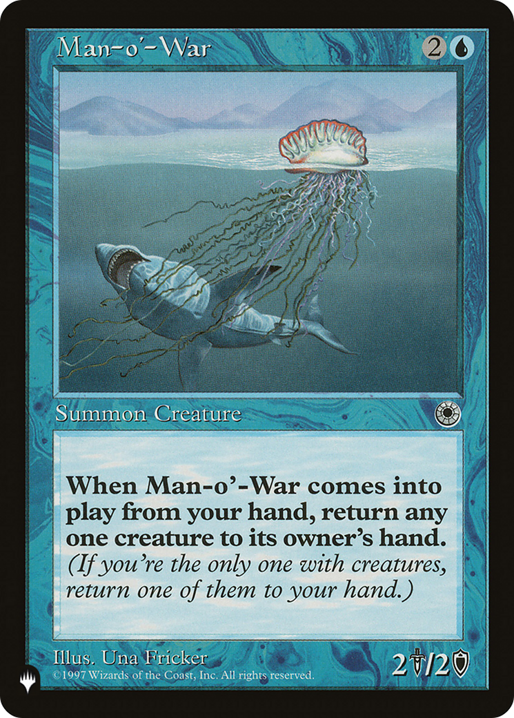 Man-o'-War (LIST-) - The List