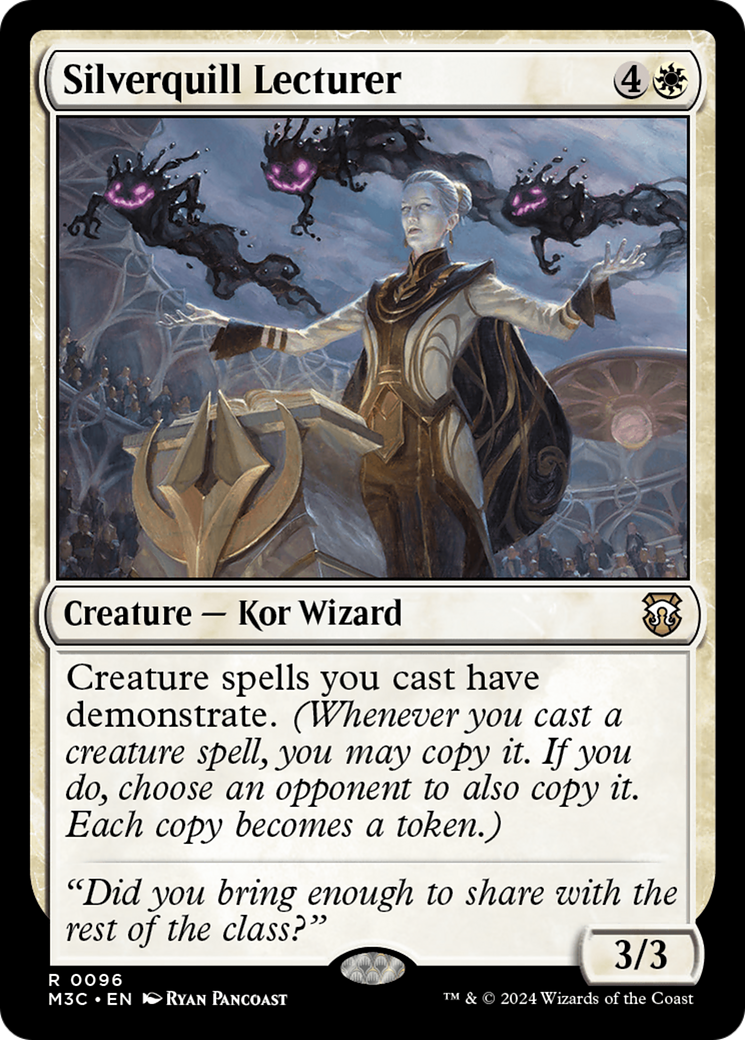 Silverquill Lecturer⁣ - Commander: Modern Horizons 3⁣ (Rare)⁣ [96]