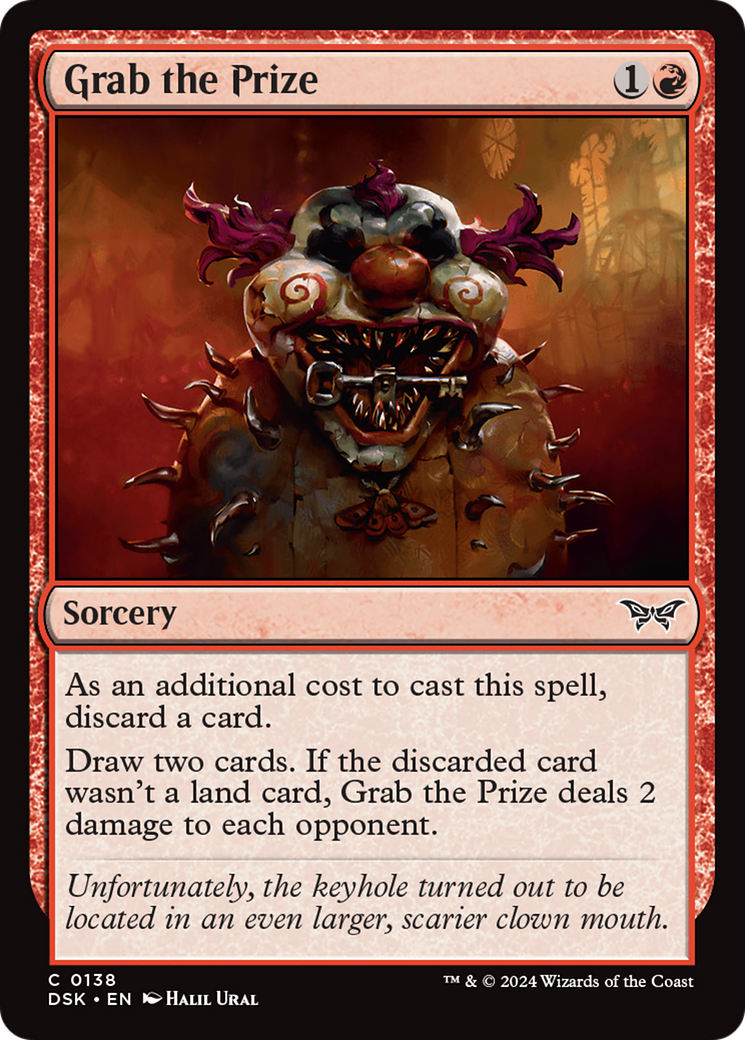 Grab the Prize⁣ - Duskmourn: House of Horror⁣ (Common)⁣ [138]