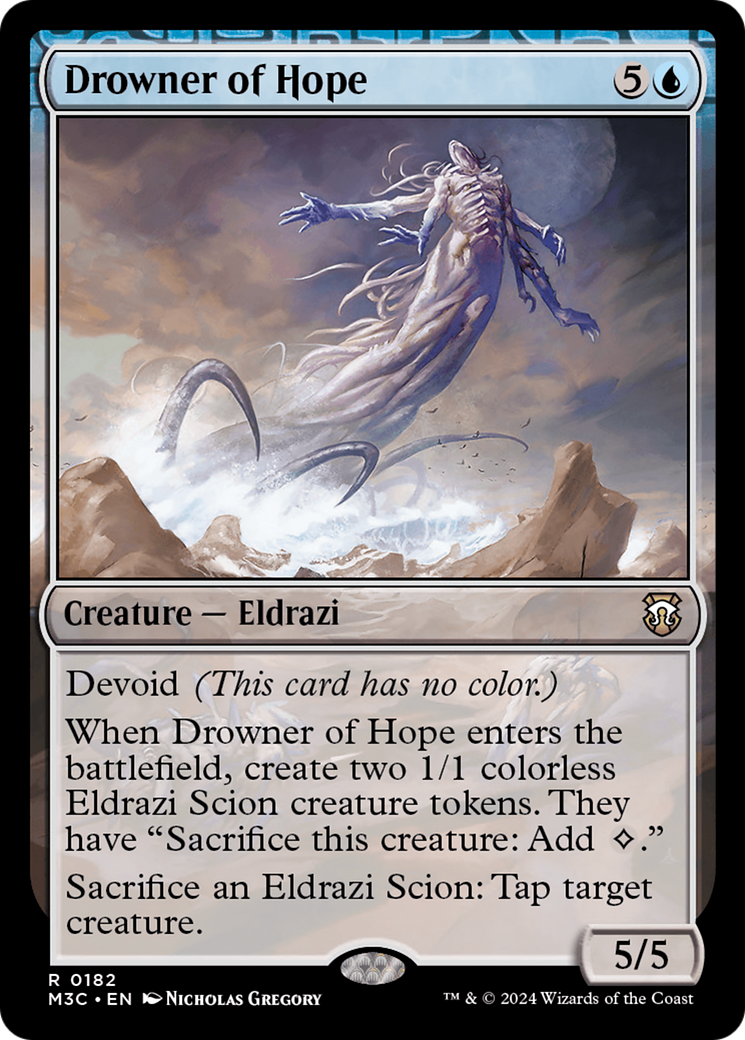 Drowner of Hope⁣ - Commander: Modern Horizons 3⁣ (Rare)⁣ [182]