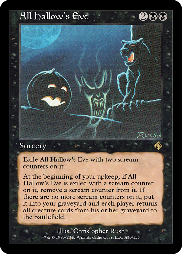 All Hallow's Eve (TD0-A35) - Magic Online Theme Decks