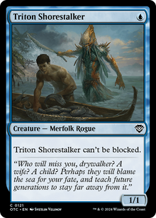 Triton Shorestalker⁣ - Commander: Outlaws of Thunder Junction⁣ (Common)⁣ [121]