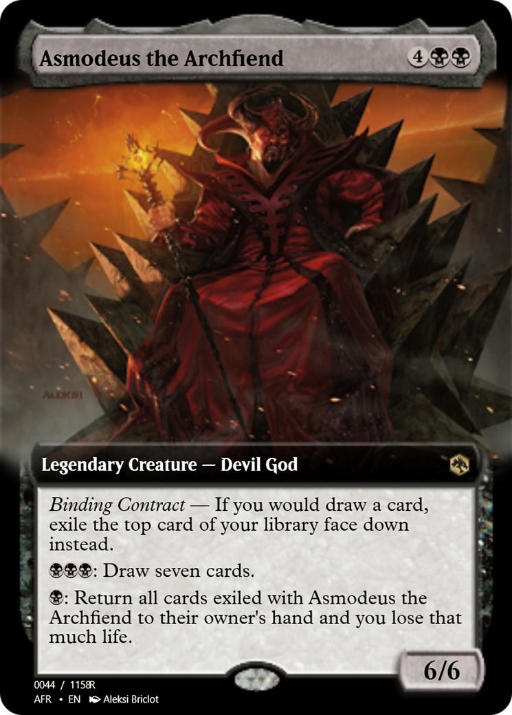 Asmodeus the Archfiend (PRM-92704) - Magic Online Promos
