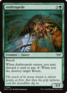 Anthropede⁣ - Duskmourn: House of Horror⁣ (Common)⁣ [167]