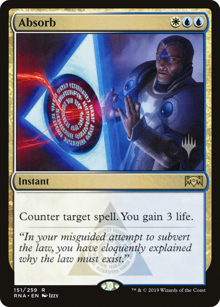 Absorb (PPELD-151P) - Ravnica Allegiance Promos