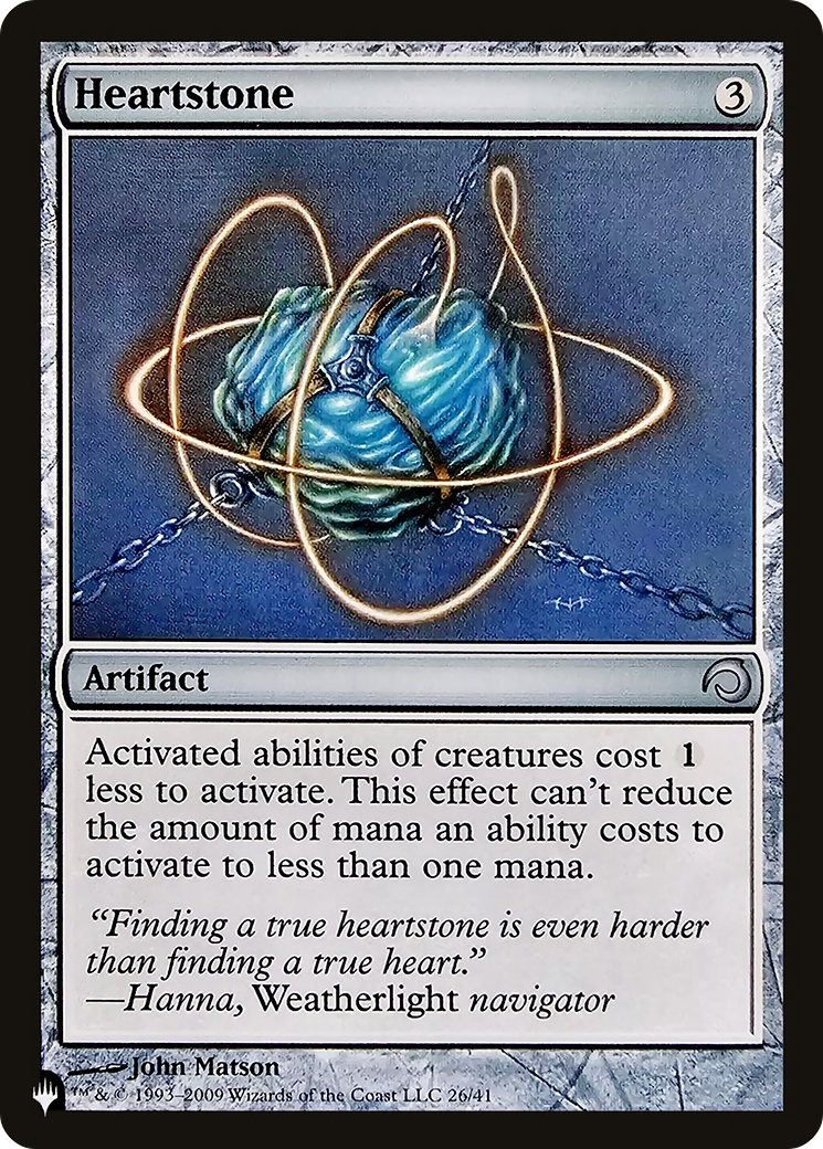 Heartstone (LIST-26/41) - The List