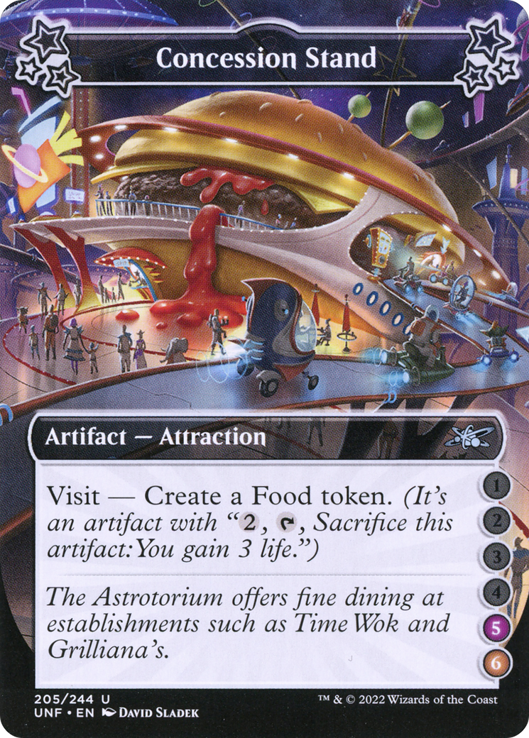 Concession Stand (5-6) (UNF-205D) - Unfinity Foil