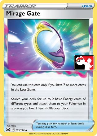Mirage Gate 163/196  - Holofoil Prize Pack Series Cards - Uncommon