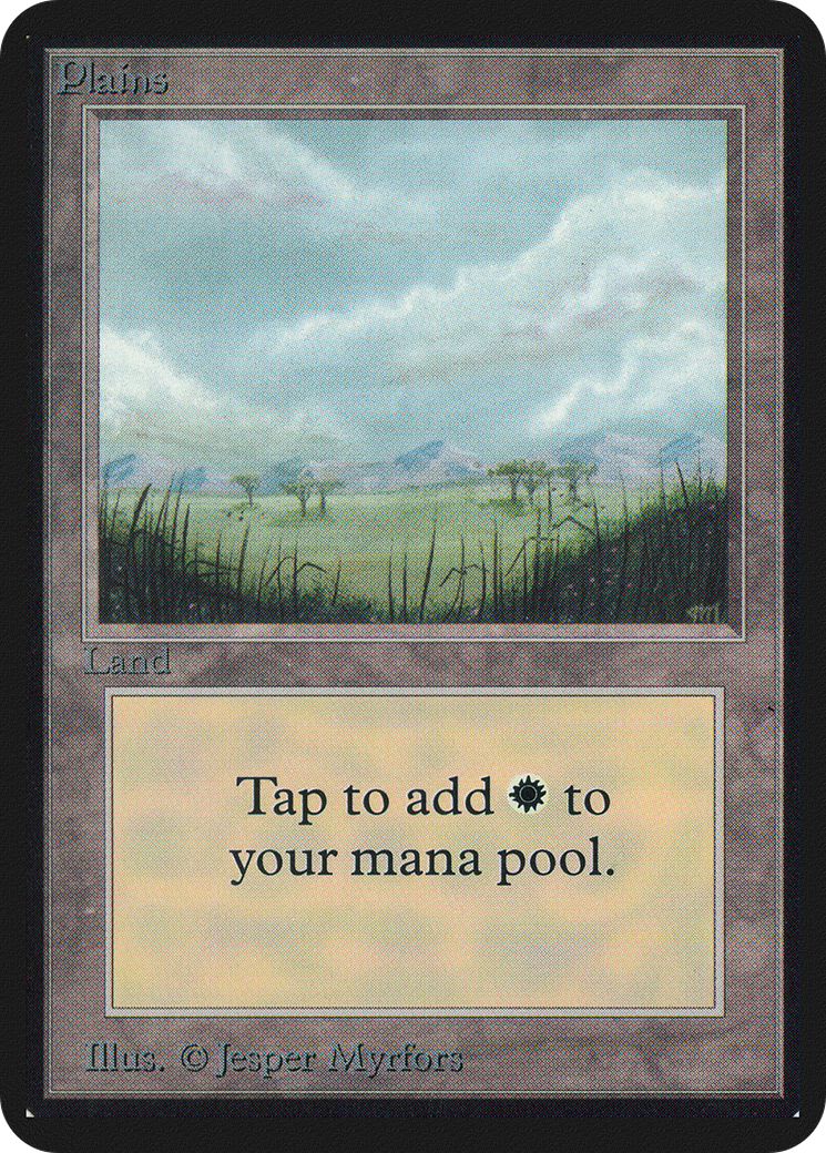 Plains (B) (LEA-) - Limited Edition Alpha