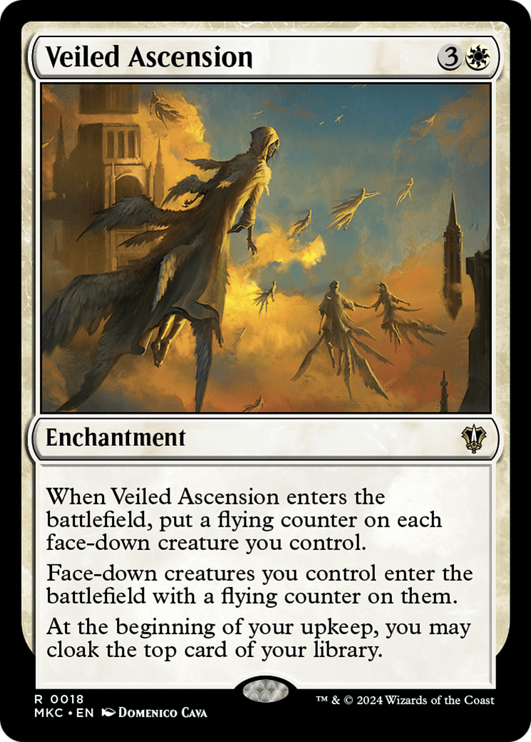 Veiled Ascension⁣ - Commander: Murders at Karlov Manor⁣ (Rare)⁣ [18]