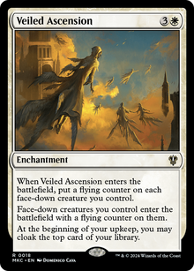 Veiled Ascension⁣ - Commander: Murders at Karlov Manor⁣ (Rare)⁣ [18]