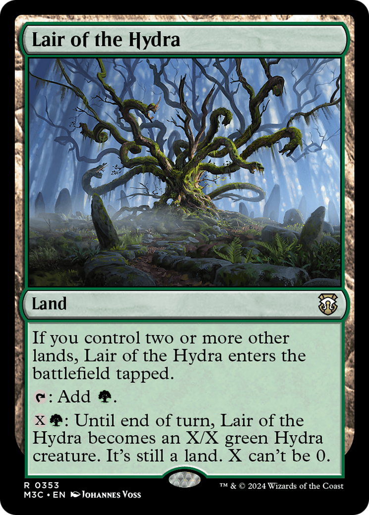 Lair of the Hydra⁣ - Commander: Modern Horizons 3⁣ (Rare)⁣ [353]