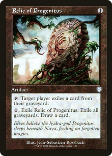 Relic of Progenitus⁣ - Commander: The Brothers' War⁣ (Uncommon)⁣ [157]
