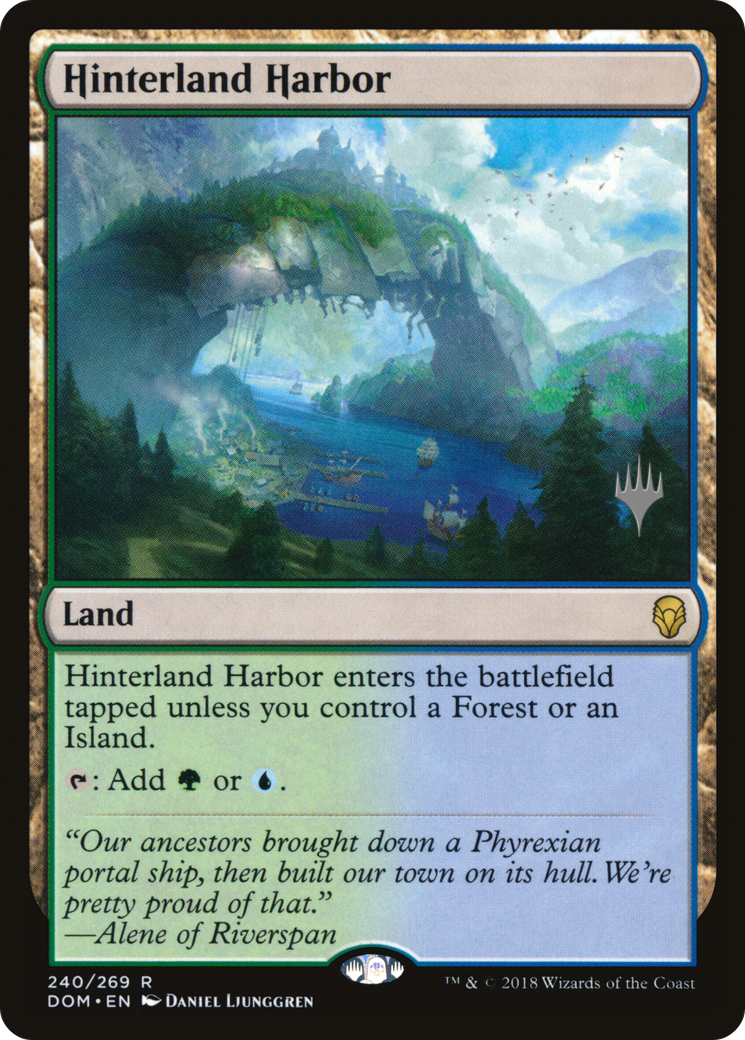 Hinterland Harbor (PPM20-240P) - Dominaria Promos Foil