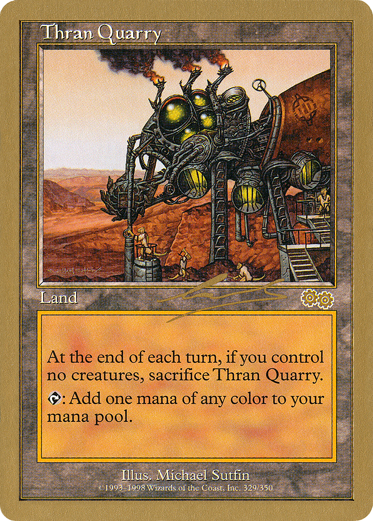 Thran Quarry - 2000 Nicolas Labarre (USG) (WCD-NL329) - World Championship Decks 2000