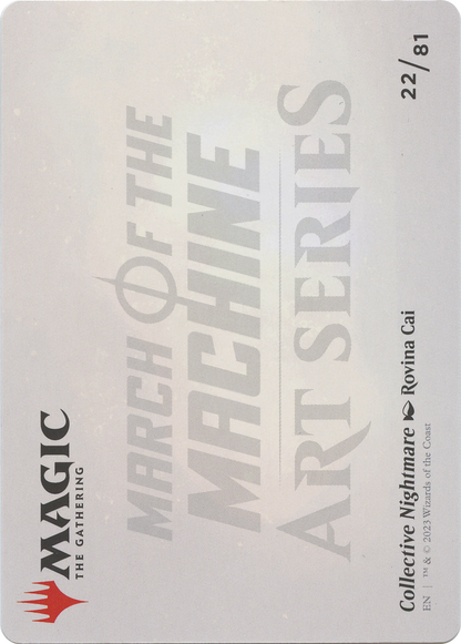 Collective Nightmare // Collective Nightmare (AMOM-022) - March of the Machine Art Series (Borderless)