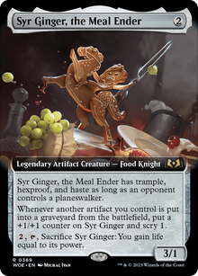 Syr Ginger, the Meal Ender (Extended Art) (WOE-369) - Wilds of Eldraine: (Extended Art)