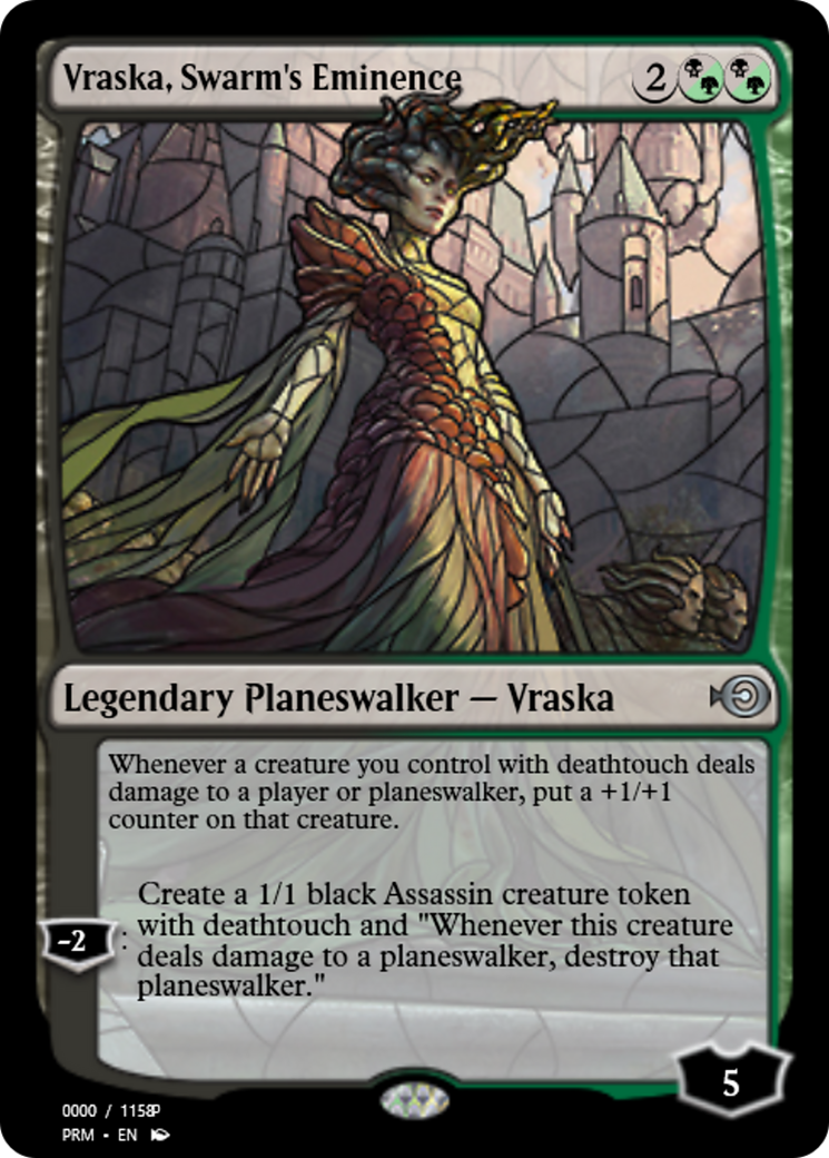 Vraska, Swarm's Eminence (PRM-78023) - Magic Online Promos