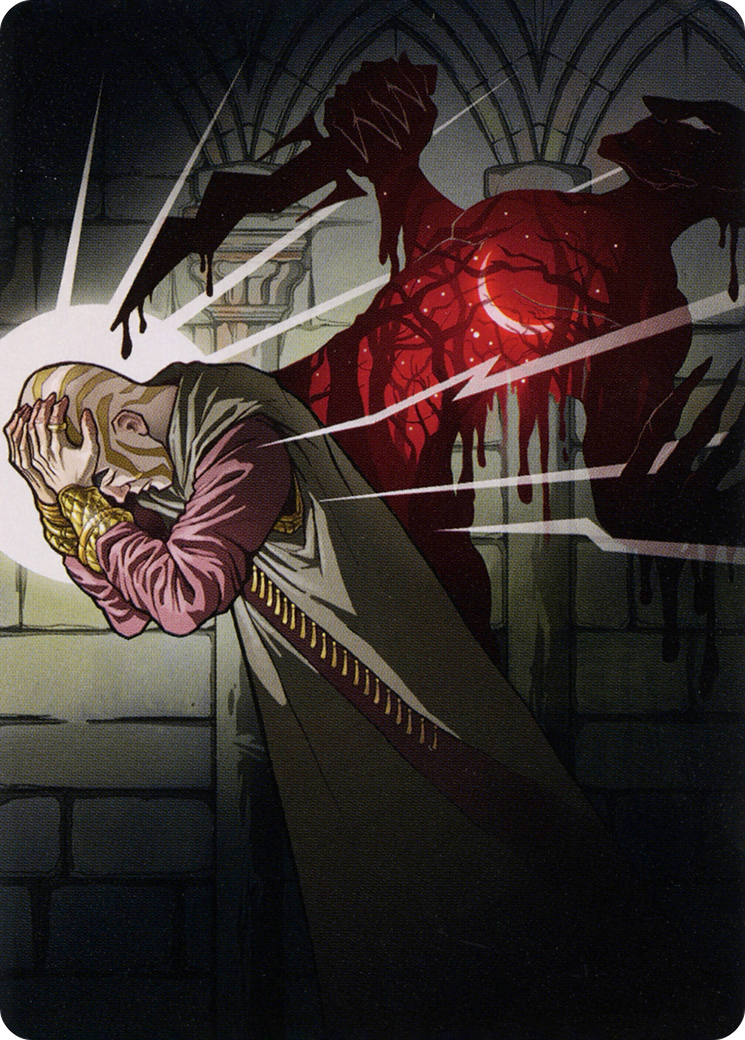 Agonizing Remorse // Agonizing Remorse (ASTX-070) - Strixhaven Art Series (Borderless)