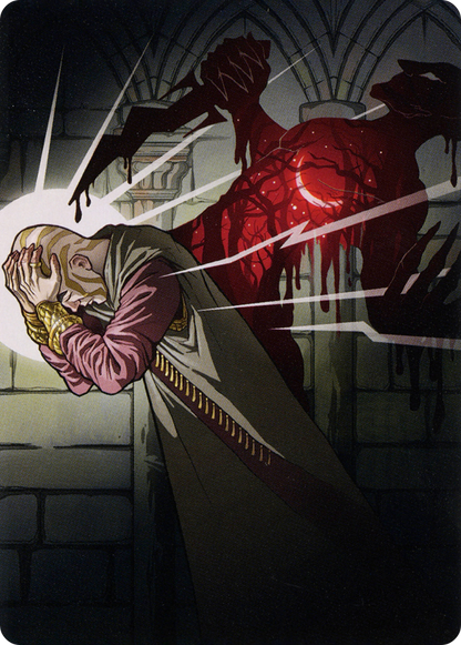 Agonizing Remorse // Agonizing Remorse (ASTX-070) - Strixhaven Art Series (Borderless)