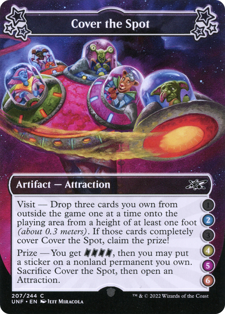 Cover the Spot (2-4-5-6) (UNF-207C) - Unfinity Foil