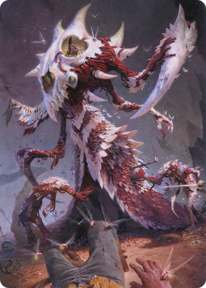 Grist, the Hunger Tide // Grist, the Hunger Tide (AMH2-056) - Modern Horizons 2 Art Series (Borderless) Foil
