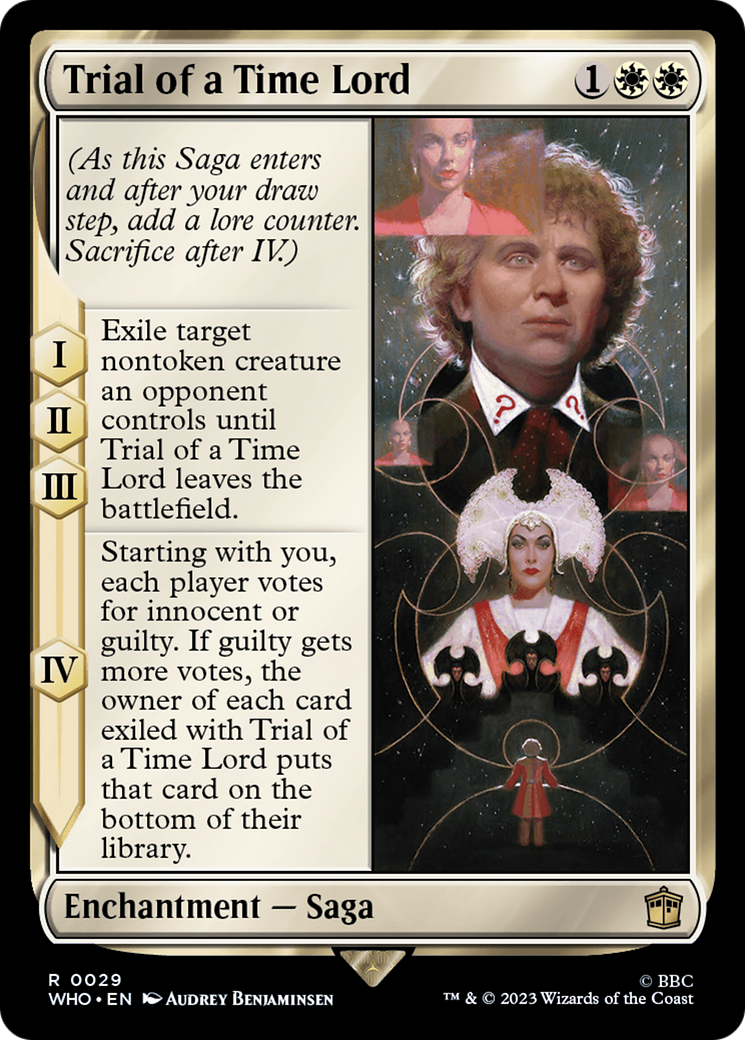 Trial of a Time Lord⁣ - Universes Beyond: Doctor Who⁣ (Rare)⁣ [29]