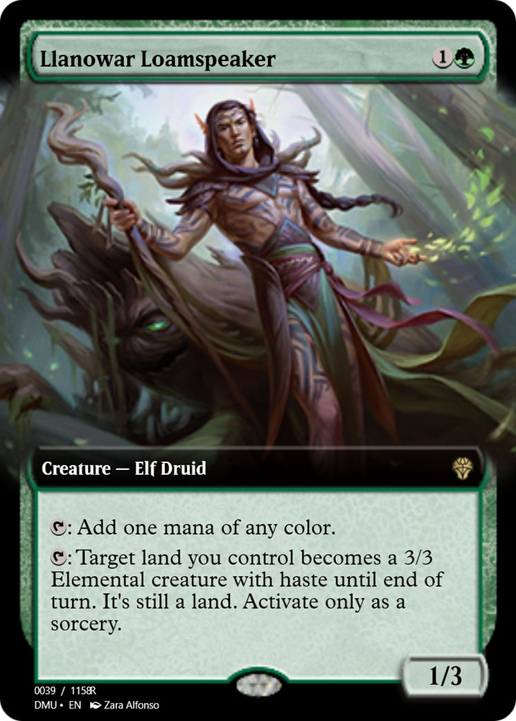 Llanowar Loamspeaker (PRM-103458) - Magic Online Promos