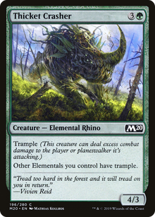 Thicket Crasher⁣ - Core 2020⁣ (Common)⁣ [196]