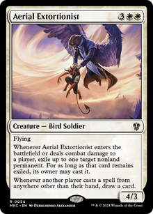 Aerial Extortionist⁣ - Commander: Murders at Karlov Manor⁣ (Rare)⁣ [54]