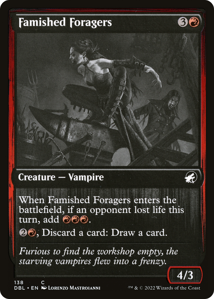 Famished Foragers (DBL-138) - Innistrad: Double Feature Foil