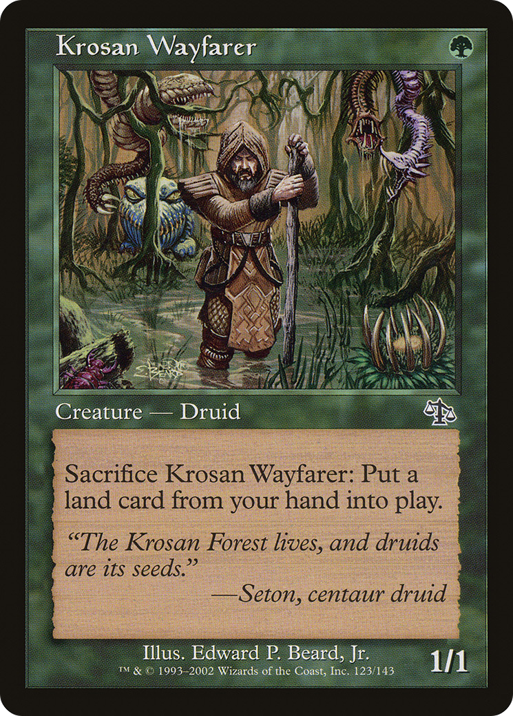 Krosan Wayfarer (JUD-123) - Judgment Foil