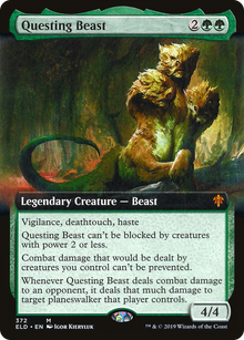 Questing Beast (Extended Art) (ELD-372) - Throne of Eldraine: (Extended Art)