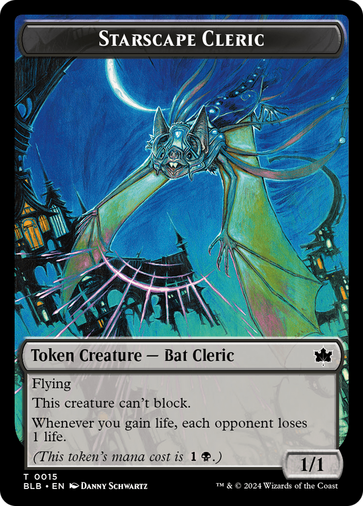 Starscape Cleric (BLB-015) - Bloomburrow Tokens