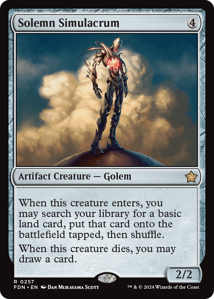 Solemn Simulacrum (FDN-257) - Foundations