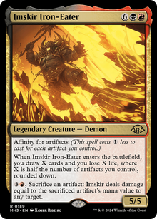 Imskir Iron-Eater⁣ - Modern Horizons 3⁣ (Rare)⁣ [189]