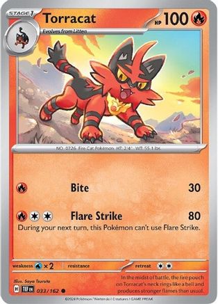 Torracat 033/162  SV05 Temporal Forces - Common