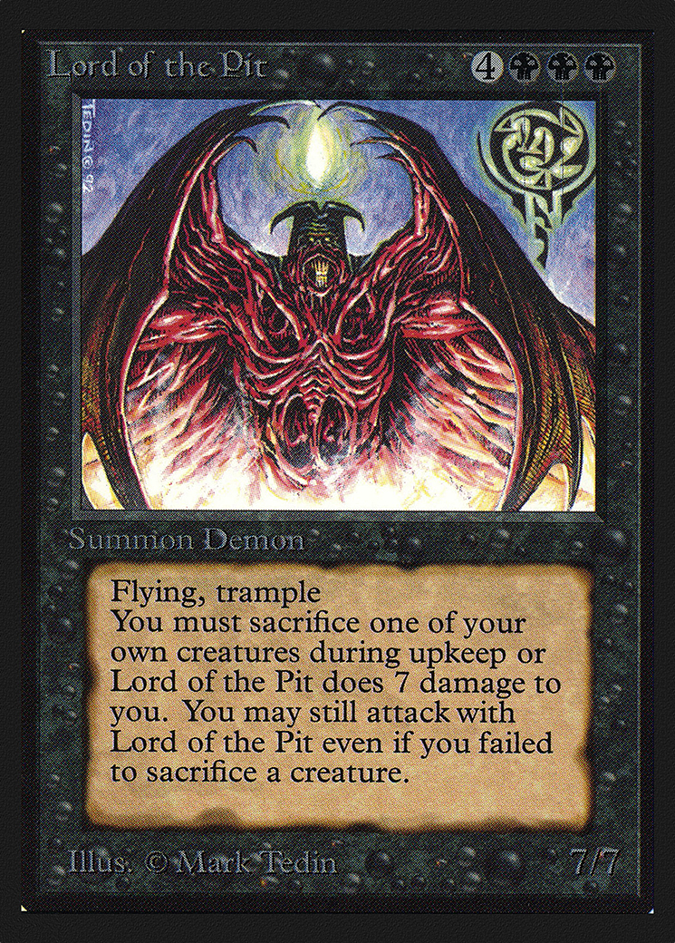 Lord of the Pit (IE) (IED-115) - Intl. Collectors' Edition