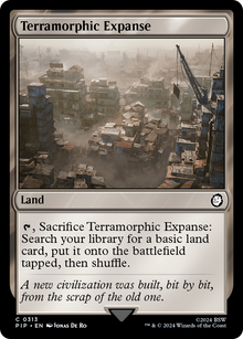 Terramorphic Expanse⁣ - Universes Beyond: Fallout⁣ (Common)⁣ [313]