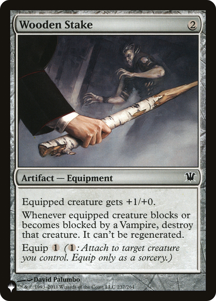 Wooden Stake (LIST-ISD-237) - The List