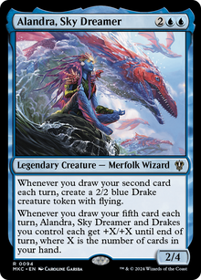 Alandra, Sky Dreamer⁣ - Commander: Murders at Karlov Manor⁣ (Rare)⁣ [94]