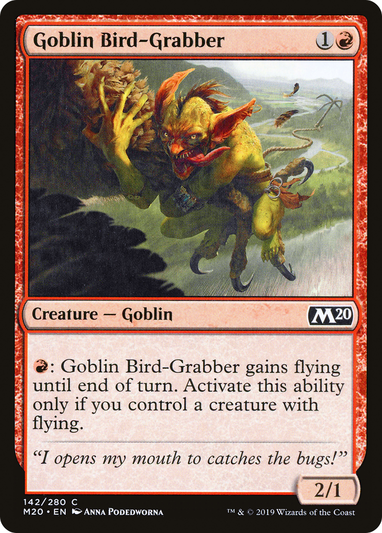 Goblin Bird-Grabber⁣ - Core 2020⁣ (Common)⁣ [142]