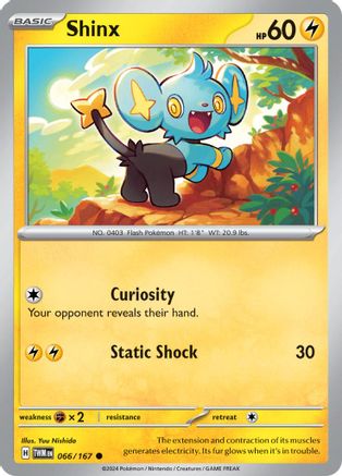 Shinx 066/167  SV06 Twilight Masquerade - Common