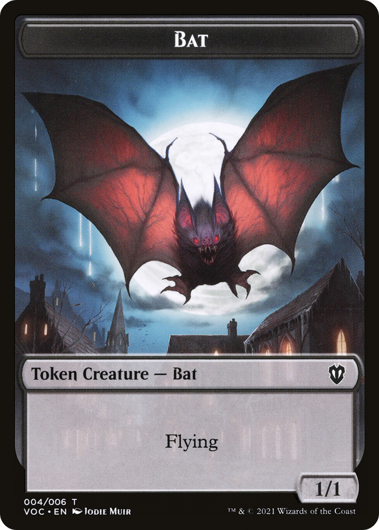 Bat (TVOC-004) - Crimson Vow Commander Tokens